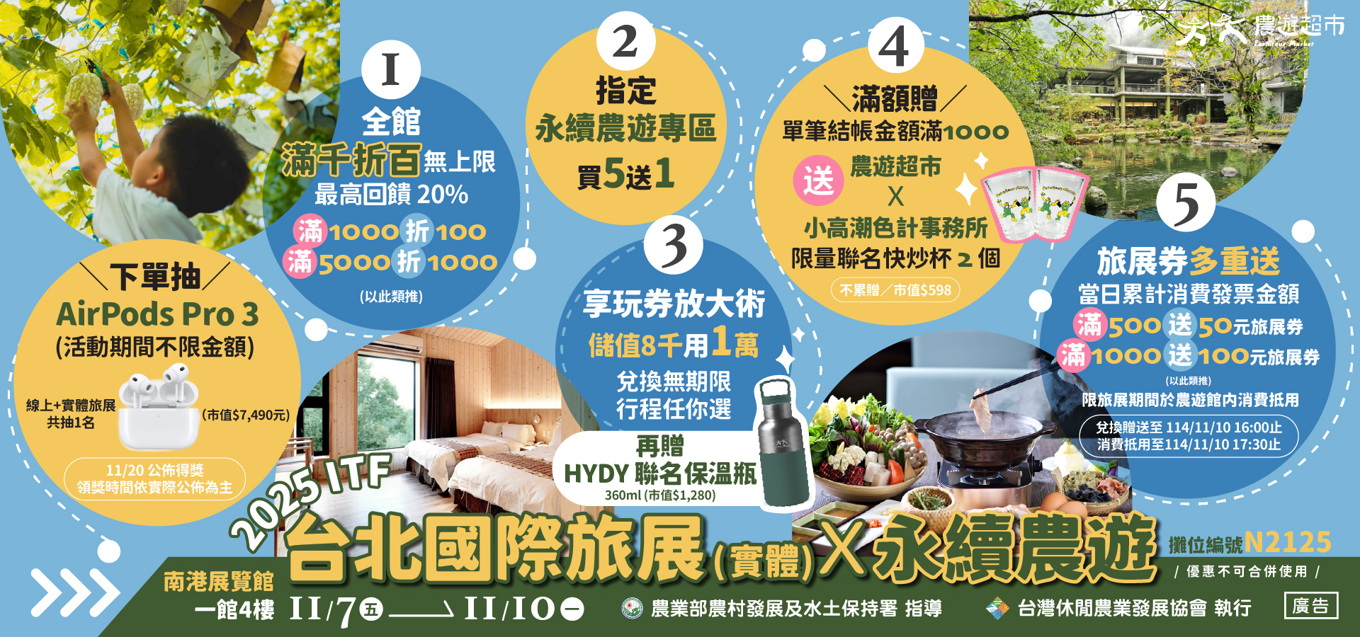 2025台北國際旅展  | 旅展DM搶先看